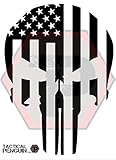 Tactical Penguin american punisher magazine stencil 2 pack for cerakote, gunkote, duracoat Avery paint mask sticky back vinyl