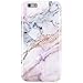 iPhone 6 Plus Case,iPhone 6s Plus Case,VIVIBIN Pink Purple Marble for Women Girls Kids Clear Bumper Best Protective Soft Silicone Rubber Matte TPU Cover Slim Fit Phone Case for iPhone 6+ 6s Plus