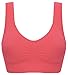 HENNY RUE Women's Seamless Sports Bra Wire Free Comfort Sleep Bra