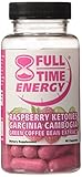 Full-Time Energy Super Pill with Raspberry Ketones Garcinia Cambogia Green Coffee Bean Extract Fat Burners - Extreme Diet Pills - The Best Weight Loss Supplements That Works Fast for Women and Men