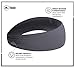Tough Headwear Sport Headbands for Men - Workout Headbands for Women - Running Headband -Tennis Athletic Sweatband - Dark Gray