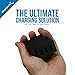 Sabrent Quick Charge 3.0 [UL Certified] 30W 3-Port Wall USB Rapid Charger. Smart USB Charger with Auto Detect Technology [Black] (AX-QCS3)