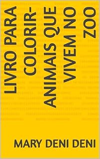 Livro LIVRO PARA COLORIR-ANIMAIS QUE VIVEM NO ZOO