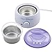 Rapid Melt Hair Removal Waxing Kit Electric Hot Wax Warmer with 4 Different Flavors Hard Wax Beans and Wax Applicator Sticks（Aloe vera,Lavender,Strawberry,Chocolate)