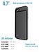 iPhone 6s 6 7 8 Battery Phone Case Slim Rechargeable Extended Protective Battery Charging Case with Magnetic Stand Function [Lightning Charging Port] and [Jack 3.5mm Port] (4.7 inch)-3000 mah (Black)
