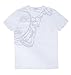 Versace Collection White Half Medussa Crew Neck Logo Short Sleeve T-shirt