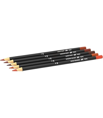 Amazon.com: AK Interactive AK10047 Weathering Pencil Box Deluxe