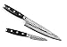 Enso HD Hammered Damascus 2-piece Starter Knife Set