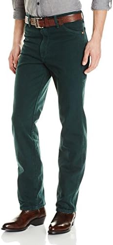 Wrangler Men's Cowboy Cut Slim Fit Jean, Black Mesquite, 36Wx32L