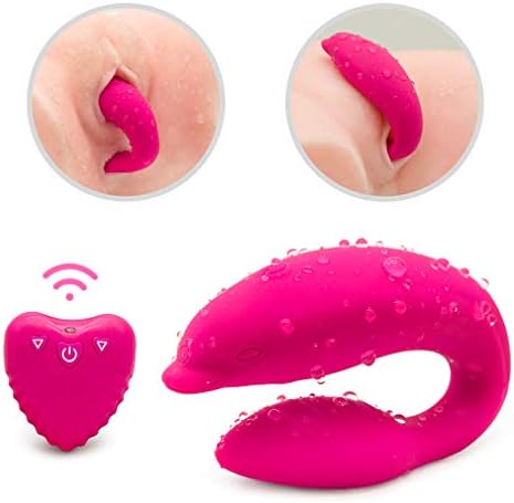 U-Shaped Double Toy 7 Vibr'antion Modes Powerful Mssager Wireless Remote Control Oral U-Shaped Rechargeable Lovely Clǐtorǐal Stimulation Toys for Couples
