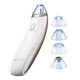 Homitt Blackhead Remover, Blackhead Suction Machine with 4pcs Probes and Carry Bag to Clean the Pore and Promote Skin Health