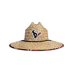 Houston Texans NFL Floral Straw Hat