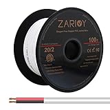Zarivy 100 Feet 20 Gauge 2 Conductors Red Black
