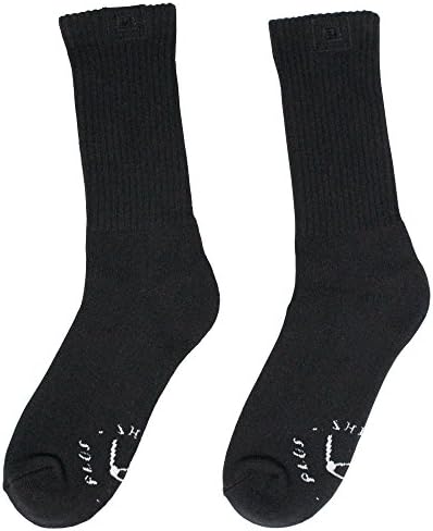 Grip Clip Socks for Shirt Stays from Shirt Stay Plus - 3 Pairs (black)