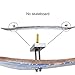 YYST Skateboard Floating Deck Display Wall Mount Rack Holder Hanger - No Board - Hardware Included -6/PK