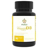 Vitamin D3-10,000 IU for Increased Immune Support, Healthy Muscle Function and Healthy Teeth & Bones (90 Servings)