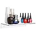 MyGift 12 Inch Contemporary Clear Acrylic Floating Shelf/Wall Mounted Display Organizer