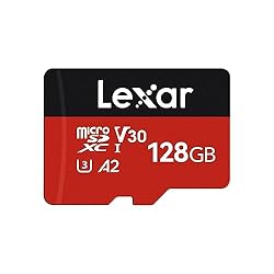 Lexar E-Series Plus 128GB Micro SD Card, microSDXC