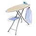 Homz Professional Ironing System, 48.5 x 18.3 x 39.2 Inches, Platinum Leg with Khaki Cover