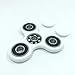 elefunlife Spinner Fidget Toy High Speed Si3N4 Hybrid Bearing Stress Relief Bearing EDC ADHD Autism Focus Toy for Killing Time Non-3D printed(white)