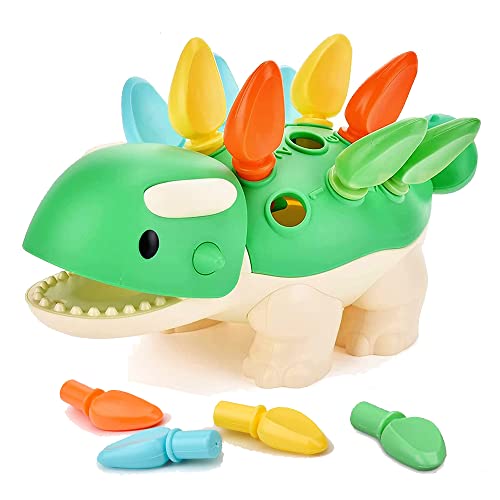 Baby Toys Sensory Toy Montessori Dinosaur, Fine Motor Skills Learning