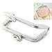 HOUSWEETY 30 Silver Tone Shoes Buckles Accessory 25x19mm(1