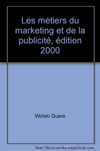 Les  métiers du marketing et de la publicité
