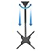 Mount Factory Universal Tilt and Swivel Ceiling TV Mount Bracket with Adjustable Pole Height fits most 26
