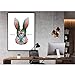 MUHOO Diamond Painting Kits for Adults Full Drill 5D Diamond Art Square Dotz - Rabbit, 16 by 20 Inches