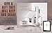 Hilltop Studios Home Sweet Home Housewarming Deluxe Real Estate Thank You Cards - Made in the USA -10 Pack