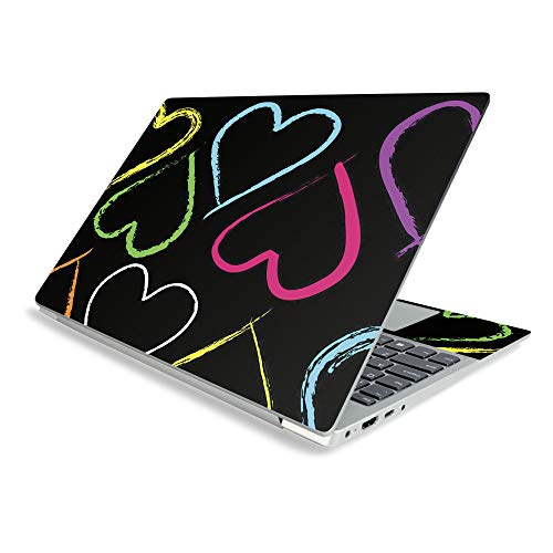 MIGHTY SKINS MightySkins Skin for Lenovo Ideapad S340 15" (2019) - Hearts | Pro…