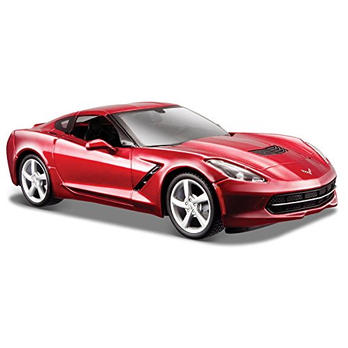2014 Chevrolet Corvette C7 Coupe Metallic Dark Red 1/24 by Maisto 31505 by 5Star-TD