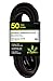 Go Green Power Inc. 16/3 50ft Black Outdoor Extension Cord - Durable, Heavy Duty, Moisture Resistant - Ideal for Tools & Equipment - GG-13750BK