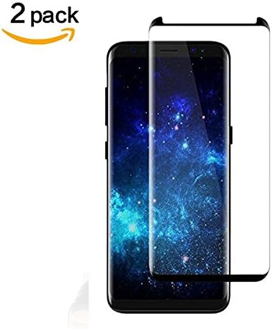 Samsung Galaxy S8 Plus Screen Protector,WEIPAI Full Coverage HD Case Friendly Tempered Glass Screen Protector (2 Pack)