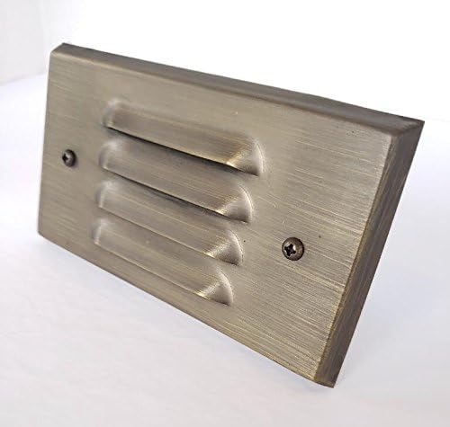 LED Brass Lynx Deck/Step Light By Pinnacle Lights - LED Low Voltage Outdoor Landscape Lighting