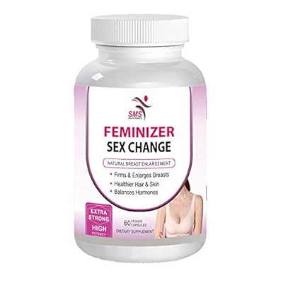 Feminizer Sex Change Pueraria Mirifica Supplement 500mg Root Extract Powder Capsules Promotes Womens Health, Organic Natural Herbal