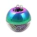 MultiBey Holographic Colorful Paper Clip Dispensers Red Blue Green Purple Smooth Steel Paperclip Bookmark Magnetic Holder (Paper Clips)