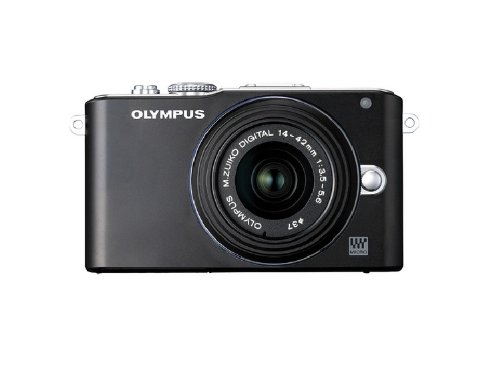 Olympus PEN E-PL3 14-42mm 12.3 MP Mirrorless Digital Camera with CMOS Sensor and 3x Optical Zoom (Black) Olympus PEN E-PL3 14-42mm 12.3 MP Mirrorless Digital Camera with CMOS Sensor and 3x Optical Zoom (Black)