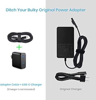 Surface Connect To Usb C Pd 15v Charging Cable 5 8ft Compatible With Microsoft Surface Pro 6 5th Gen 4 3 Surface Laptop 2 17 Surface Go Surface Book 2 1 Cable Only Amazon Com Au Computers