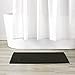Amazon Basics Banded Bath Mat, Black