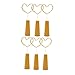 iMazer Wine Bottle Cork Lights, AAA Battery Operated Micro Artificial Copper Wire Starry Fairy String Lights for Christmas, Party, Wedding, Wine Bottle Decorations 6Pack (Battery Powered Warm White)