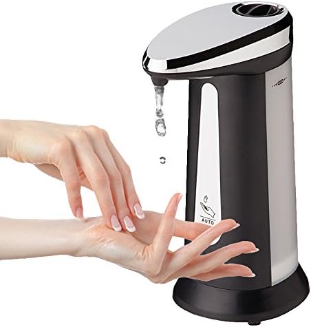 TGY Soap Dispenser Automatic Touchless Soap Dispenser IR Infrared Motion Sensor Hand Free Dish Soap for Kitchen and Bathroom