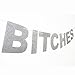 LINGTEER I'm 20 Funny Birthday Silver Glitter Bunting Banner,Cheers to 20 Years Old Twenty Birthday Party Decorations Gift Backdrop Sign.