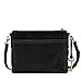 Fossil Women's Emma Leather Small Crossbody Handbag, Black