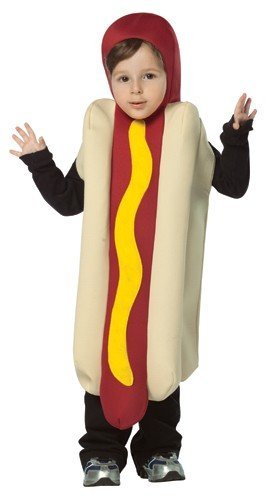 Rasta Imposta Hot Dog Childrens Costume, 4-6