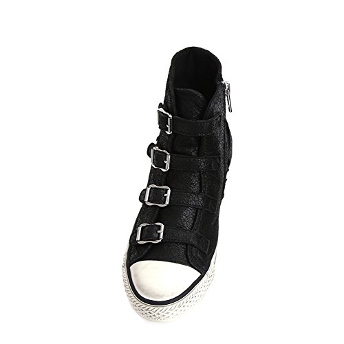 Ash Women's Fashion Sneakers Virgin 350158-BLK Black SZ 36