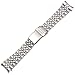 Seiko 22mm Jubilee Watch Band - Stainless Steel- for Models Diver SKX007, SKX009, SKX171, SKX173, SKX175, SKX175 Cal.7S26