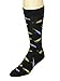K. Bell Men's Awesome Novelty Socks (10-13, Fishing Lures)