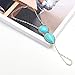Edary Boho Turquoise Slave Bracelets Silver Ring Bracelet Hand Chain Finger Ring Bracelet for Women and Girls(1PC)