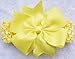 QandSweet Baby Girl Headbands Fishtail Bowknot (10 Pack)